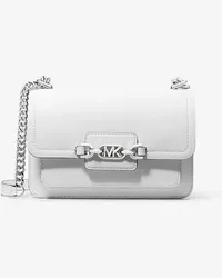 Michael Kors Schultertasche Heather Large aus Leder Weiss