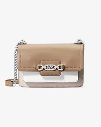 Michael Kors Umhängetasche Heather Extra-Small mit Logo Natur