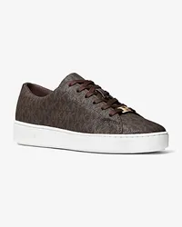 Michael Kors Sneaker Keaton mit Logo Braun