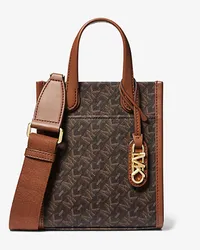 Michael Kors Umhängetasche Gigi Extra-Small mit Empire Signature-Logomuster Braun