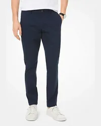 Michael Kors Skinny-Fit-Chino aus Stretch-Baumwolle Blau