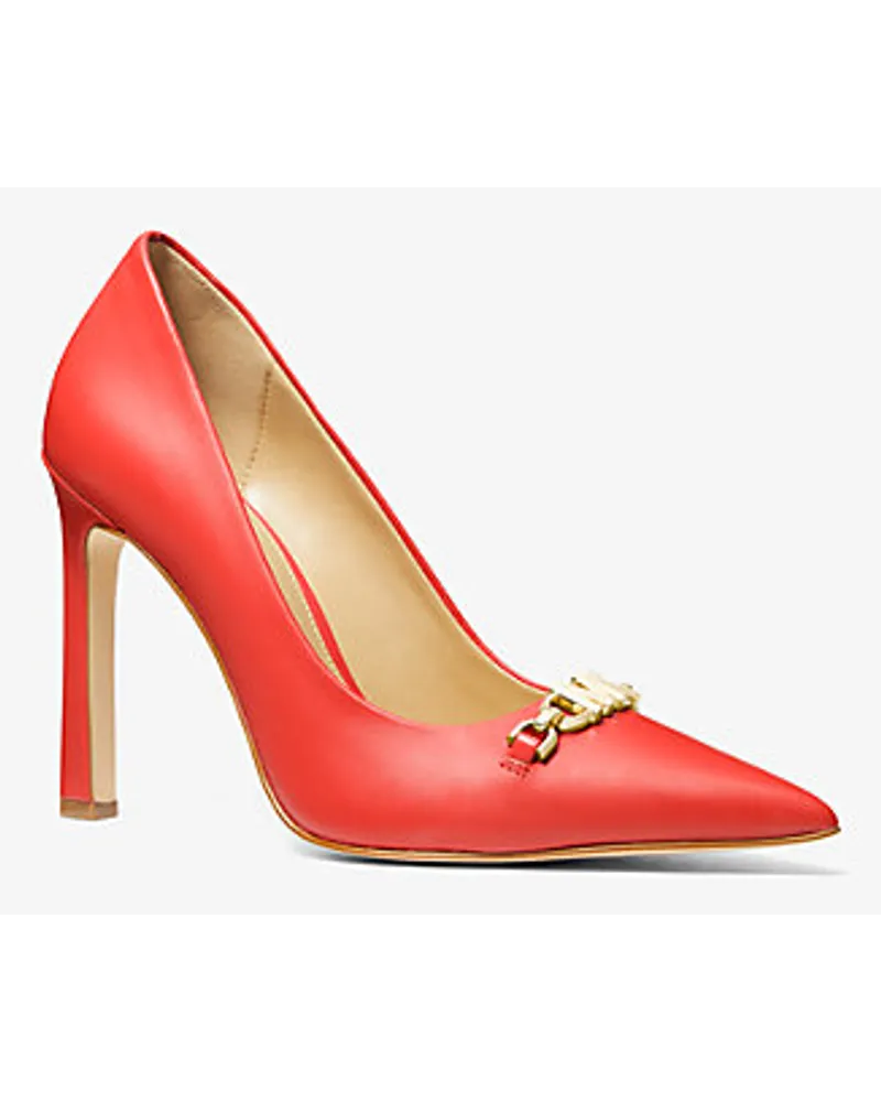 Michael Kors Pumps Tiffanie aus Leder Orange