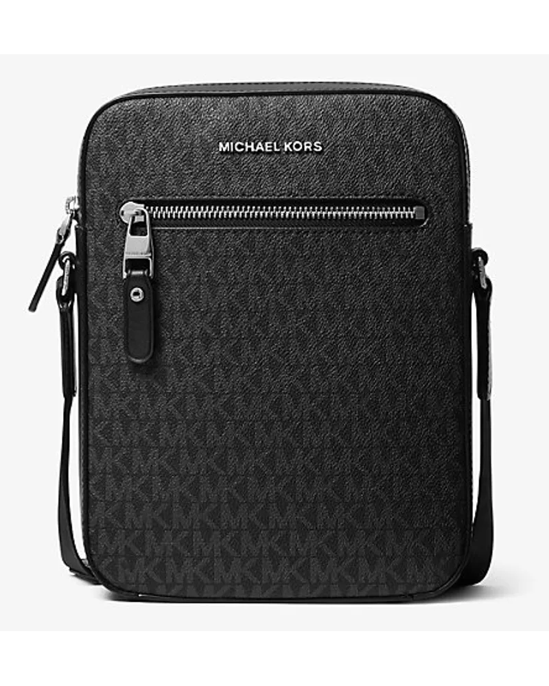 Michael Kors Umhängetasche Varick mit Logo Schwarz