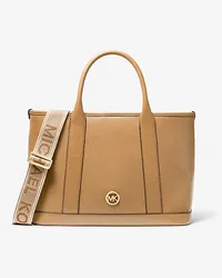 Michael Kors Shopper Luisa Medium aus Gekrispeltem Leder Braun