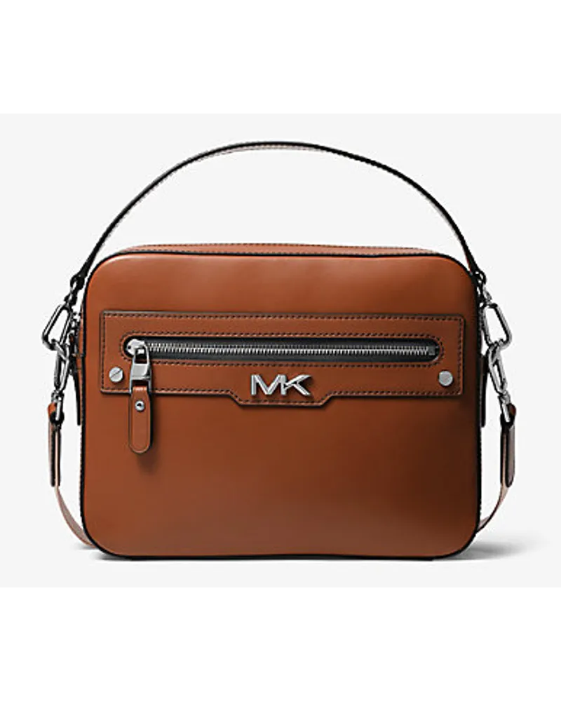 Michael Kors Kameratasche Varick aus Leder Braun