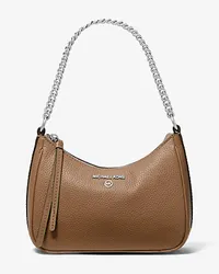 Michael Kors Pochette Jet Set Charm Small aus Leder Braun