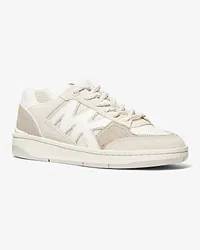 Michael Kors Sneaker Rebel aus Materialmix Natur