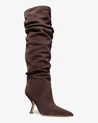 Michael Kors Stiefel Luna aus Wildleder Braun