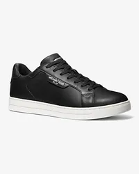 Michael Kors Sneaker Keating aus Leder Schwarz