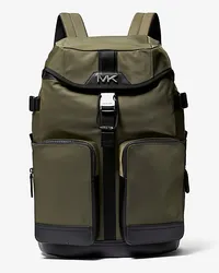 Michael Kors Cargo-Rucksack Brooklyn aus Recyceltem Nylon Grün