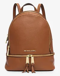 Michael Kors Rucksack Rhea Medium aus Leder Braun