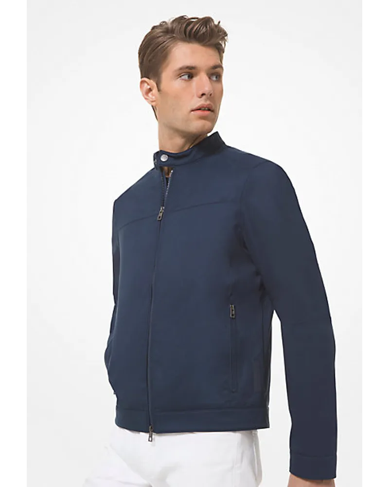 Michael Kors Rennjacke aus Funktionsmaterial Blau