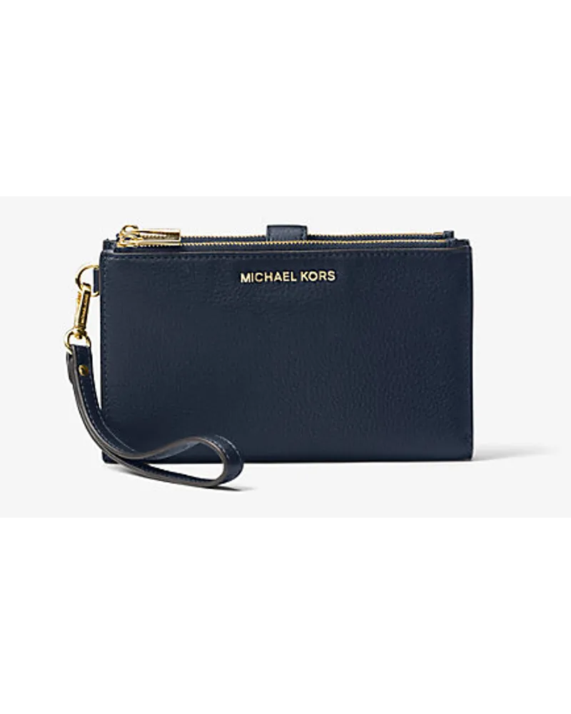Michael Kors Smartphone-Brieftasche Adele aus Leder Blau