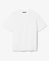 Michael Kors T-Shirt aus Baumwolle mit Logo Weiss