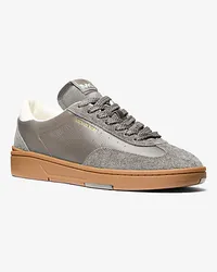 Michael Kors Sneaker Wilton aus Leder und Wildleder Grau