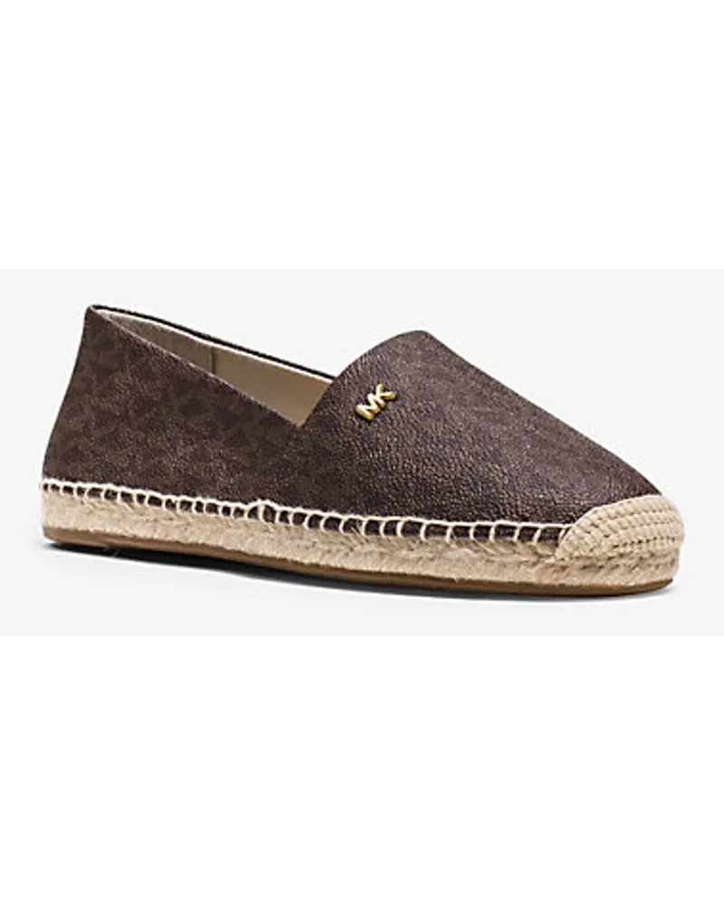 Michael Kors Slip-On-Espadrille Kendrick mit Logo Braun