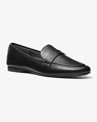 Michael Kors Loafer Regan Flex aus Leder Schwarz