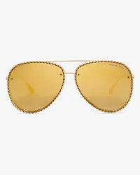 Michael Kors Sonnenbrille Portofino Goldton