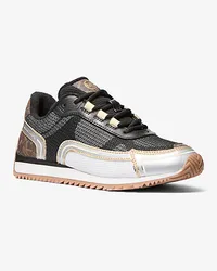 Michael Kors Sneaker Byrdie aus Materialmix Braun