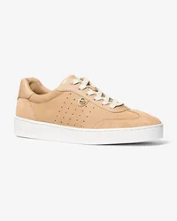 Michael Kors Sneaker Scotty aus Wildleder Braun