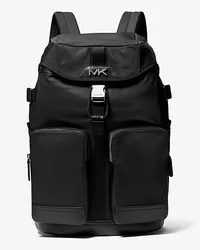 Michael Kors Cargo-Rucksack Brooklyn aus Recyceltem Nylon Schwarz