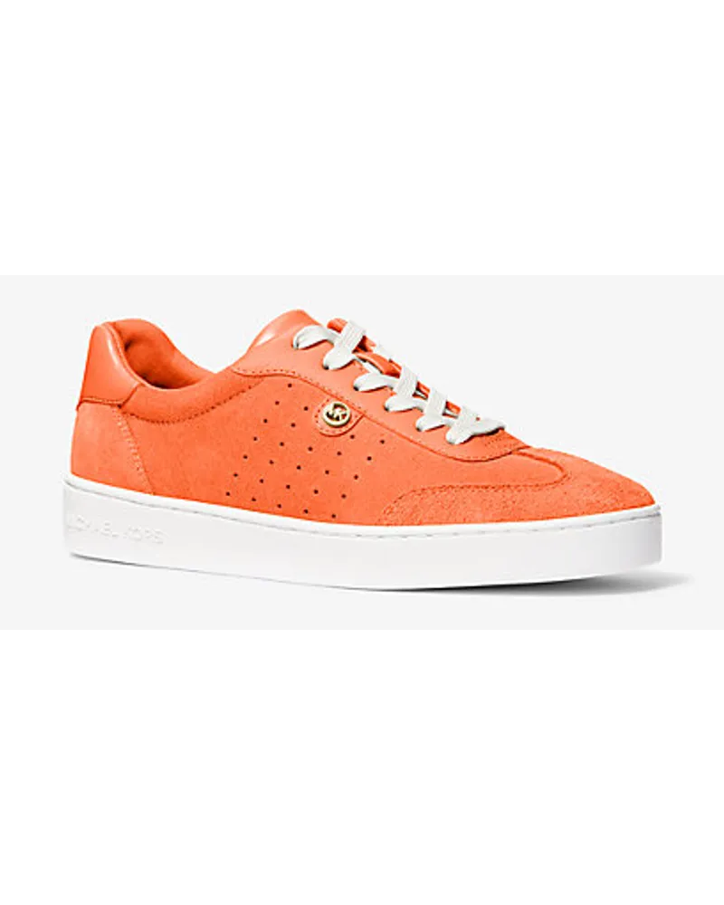 Michael Kors Sneaker Scotty aus Wildleder Orange