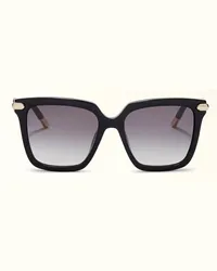 Furla Sunglasses Sonnenbrille Nero Acetat + Metall + Nylon Damen Sonnenbrille Schwarz