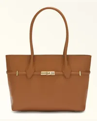 Furla Fura Goccia Tote-bag Brandy Sidney-kabseder Damen Braun