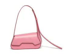 Rosafarbene Tasche „ThePluto“ aus Leder