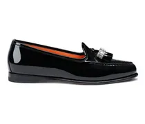 Schwarze Loafer Andrea für Damen aus Lackleder