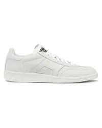 Santoni Weiße DBS Oly Sneakers für Damen aus Leder Weiss