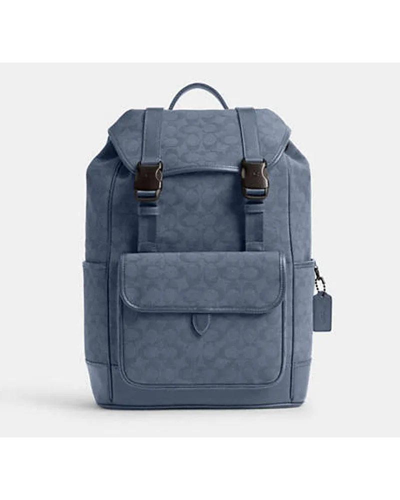 Coach League Rucksack mit Umschlag Blue