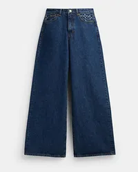 Coach Baggy Pants Blue