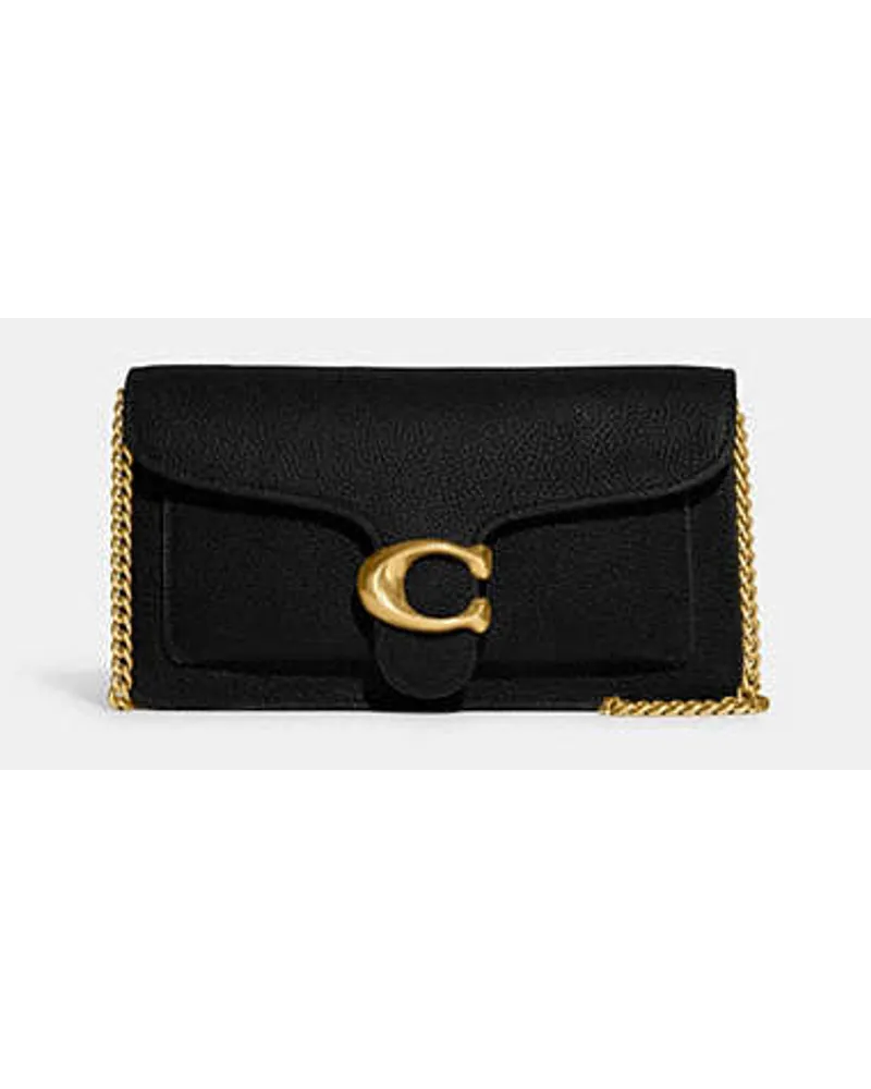 Coach Tabby Clutch Mit Kette Black