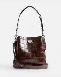 Coach Willow Beuteltasche Brown