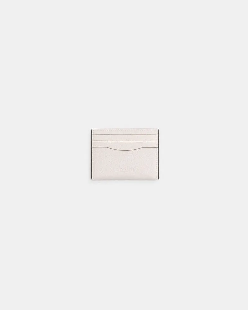 Coach Schmales Kartenetui mit Ausweisfach White