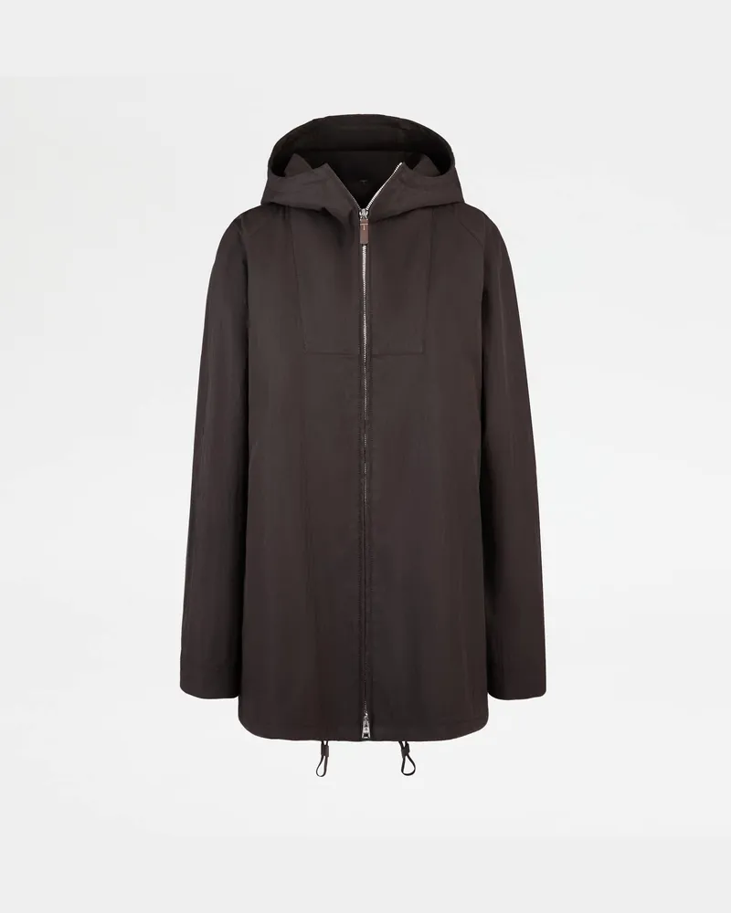 TOD'S Windbreaker aus technischer Baumwolle, BRAUN Coat / Trench Braun