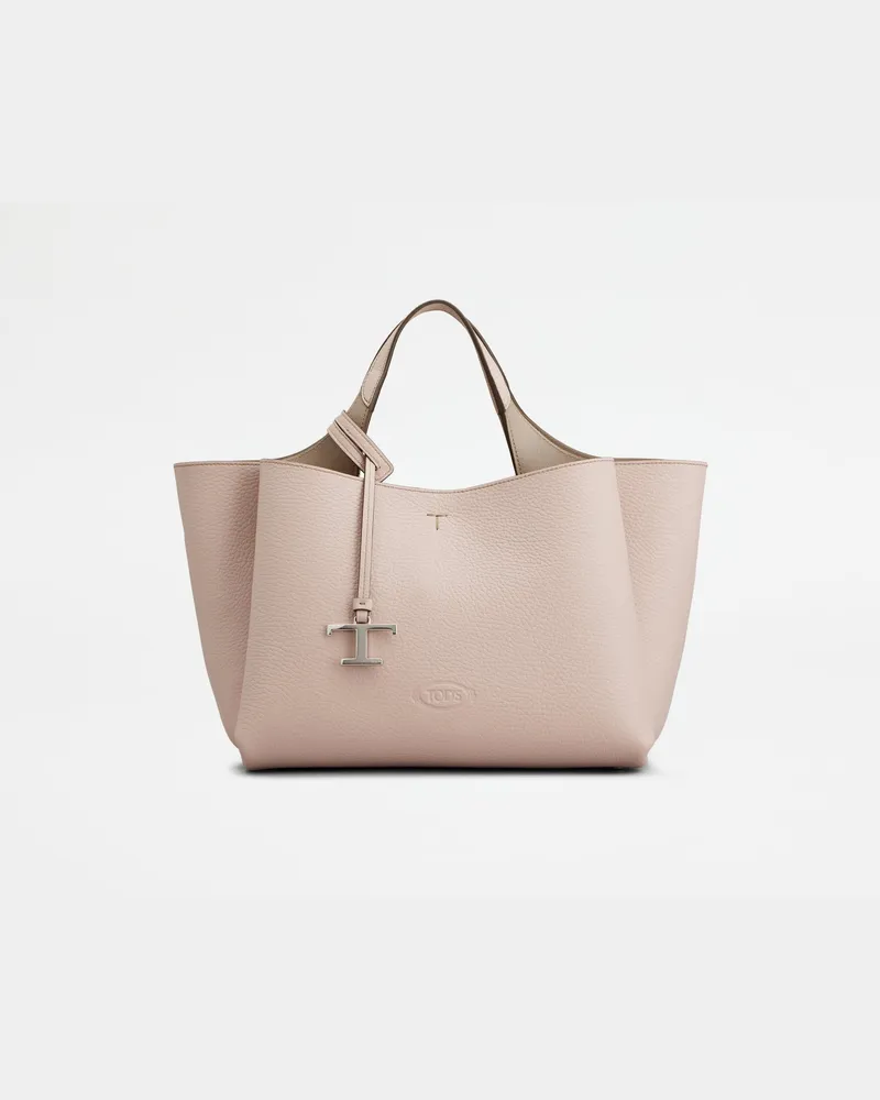 TOD'S Tasche aus Leder Mini, BEIGE,ROSA,  - Bags Beige