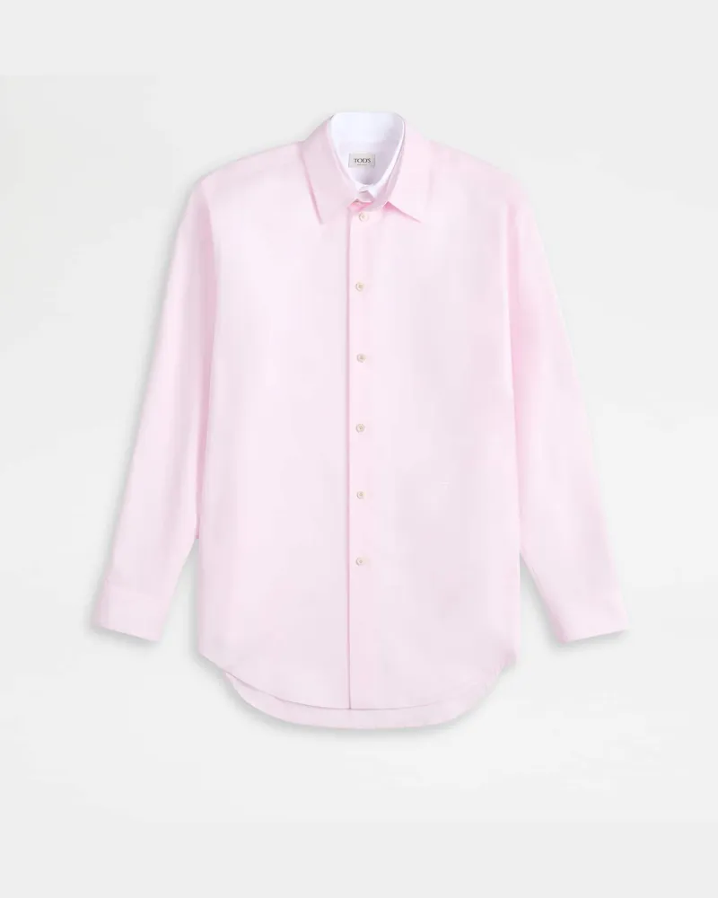 TOD'S Bluse aus Popeline, ROSA Shirts Rosa