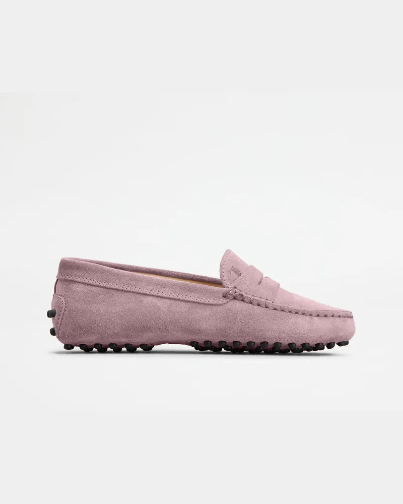 TOD'S Mokassins Gommino Junior aus Veloursleder, BUNT Junior Shoes Bunt