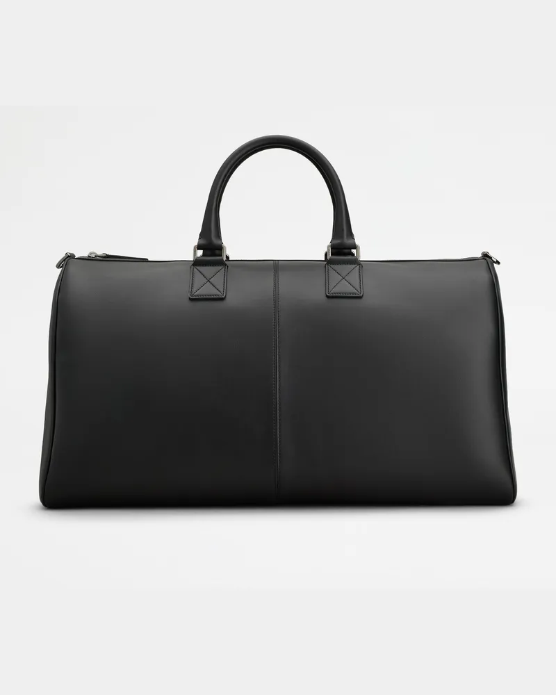 TOD'S Duffle-Tasche aus Leder Large, SCHWARZ,  - Bags Schwarz