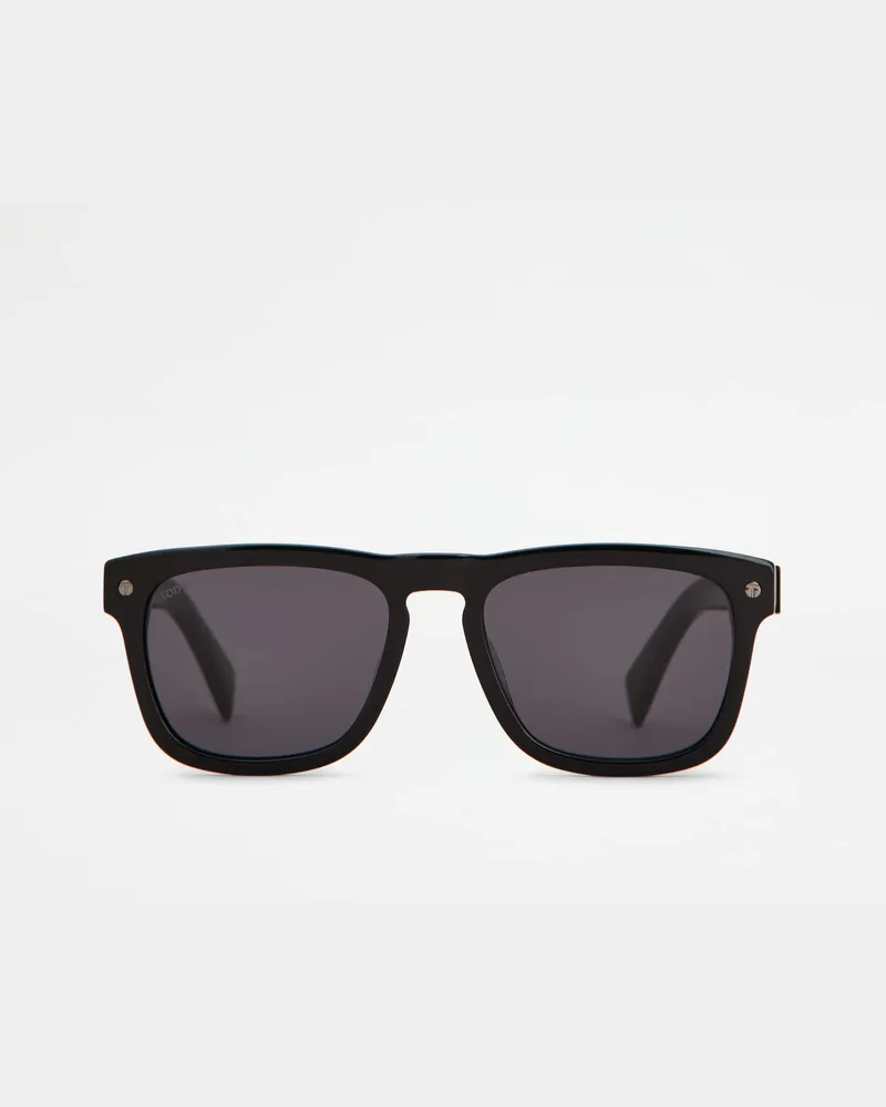 TOD'S Eckige Sonnenbrille, SCHWARZ,  - Sunglasses Schwarz