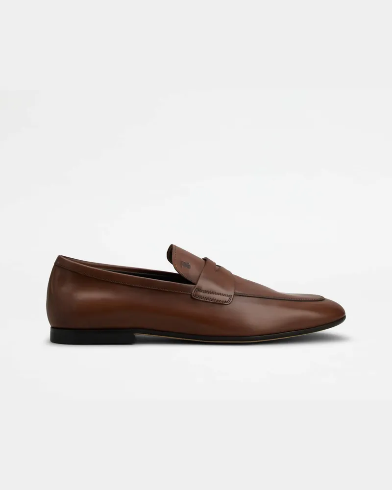 TOD'S Loafer Tod's aus Leder, BRAUN Shoes Braun