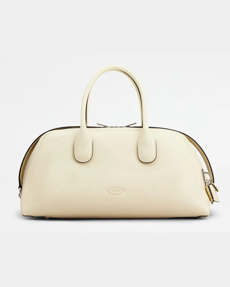 TOD'S Darsena aus Leder Medium, GELB,  - Bags Gelb
