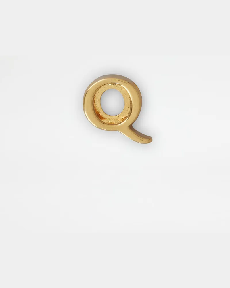 TOD'S Buchstaben-Charm Q, GOLD,  - Accessories Gold
