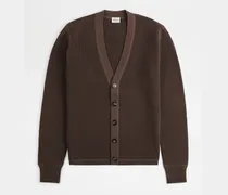 Cardigan aus Wollstrick, BRAUN Knitwear