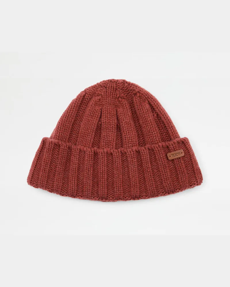 TOD'S Mütze aus einer Kaschmirmischung, BRAUN,  - Bags Braun