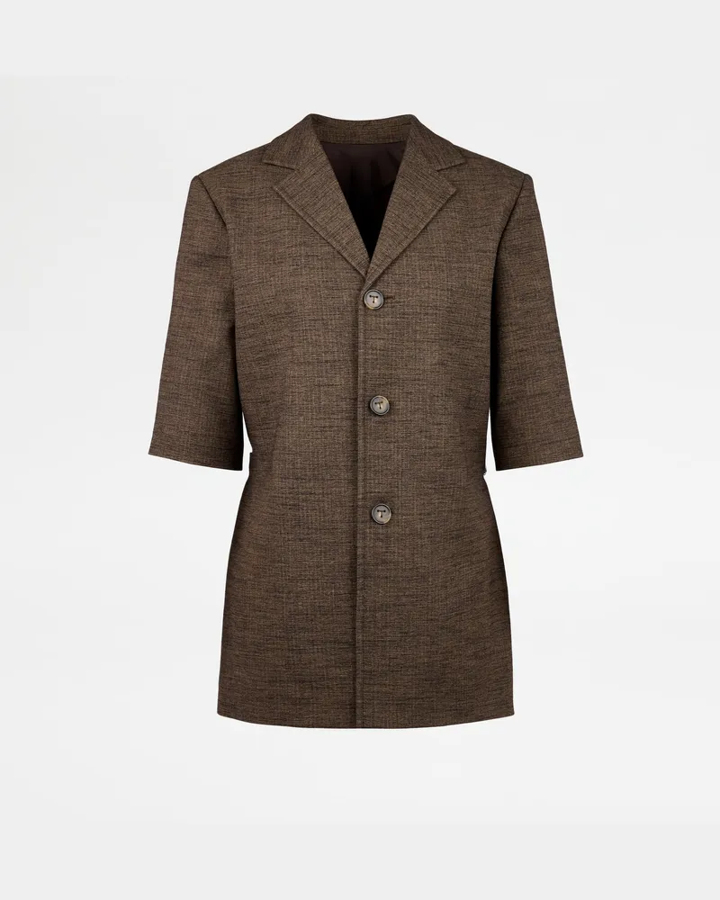 TOD'S Jacke aus einer Baumwollmischung, BRAUN Jackets Braun