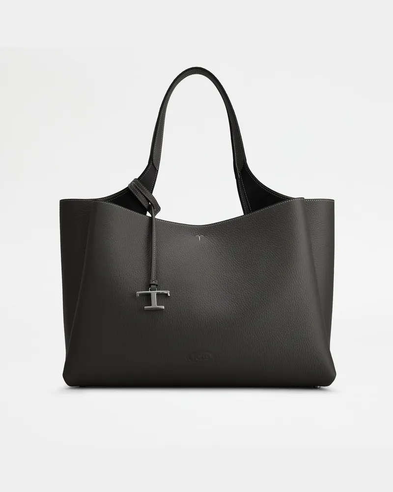 TOD'S Tasche Tod's aus Leder Medium, SCHWARZ,  - Bags Schwarz