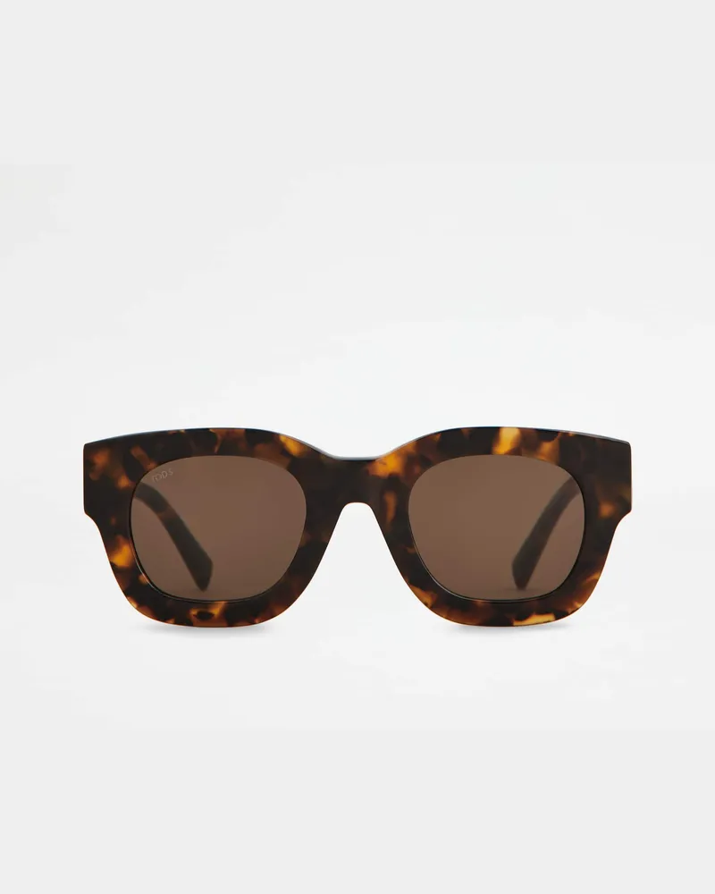 TOD'S Eckige Sonnenbrille, BRAUN,  - Sunglasses Braun